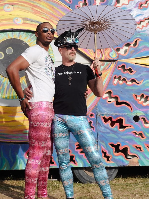 Sparkle Green Holographic Meggings: Men's Disco Leggings - Festival Cl –  Funstigators