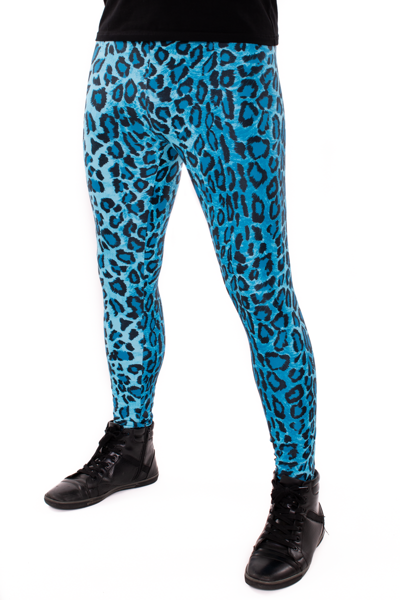 Onzie high waisted leggings in golden cheetah print | ASOS
