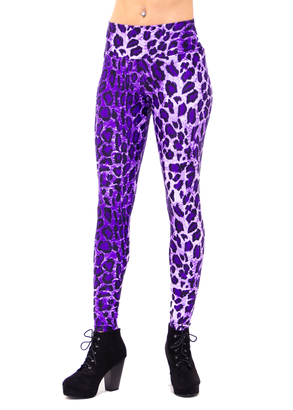 Leopard Pink Animal Print Meggings - Mens Party Leggings – Funstigators